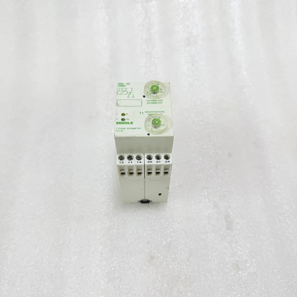Eberle DWN 400 3-Phase Asymmetry Relay 3x400V 8A 50-60Hz Pre-Owned