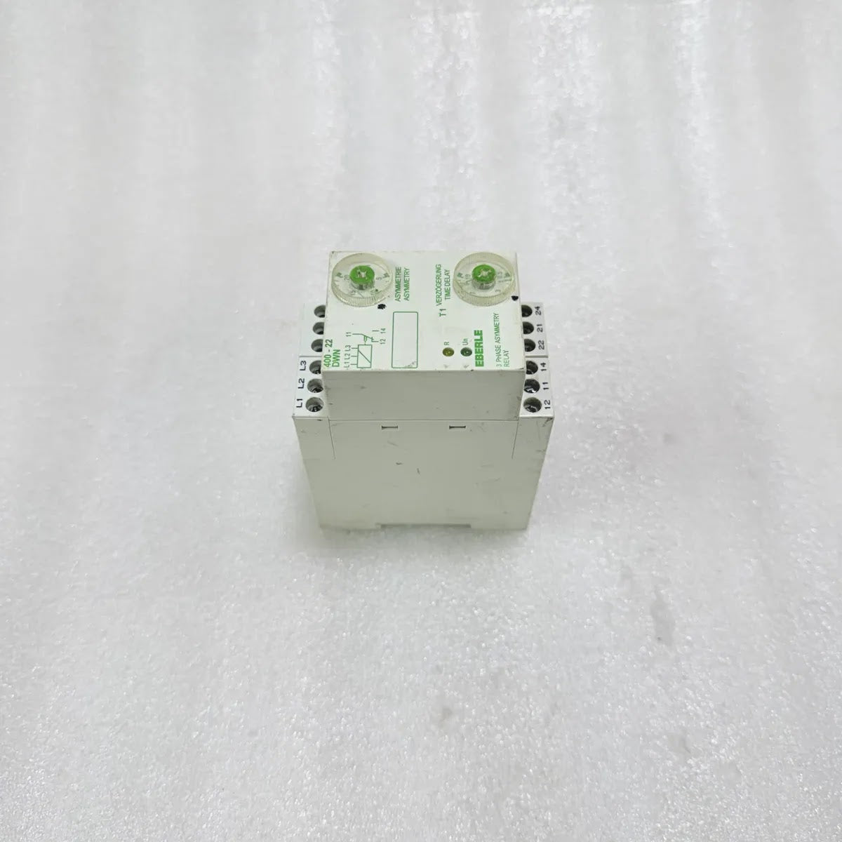 Eberle DWN 400 3-Phase Asymmetry Relay 3x400V 8A 50-60Hz Pre-Owned