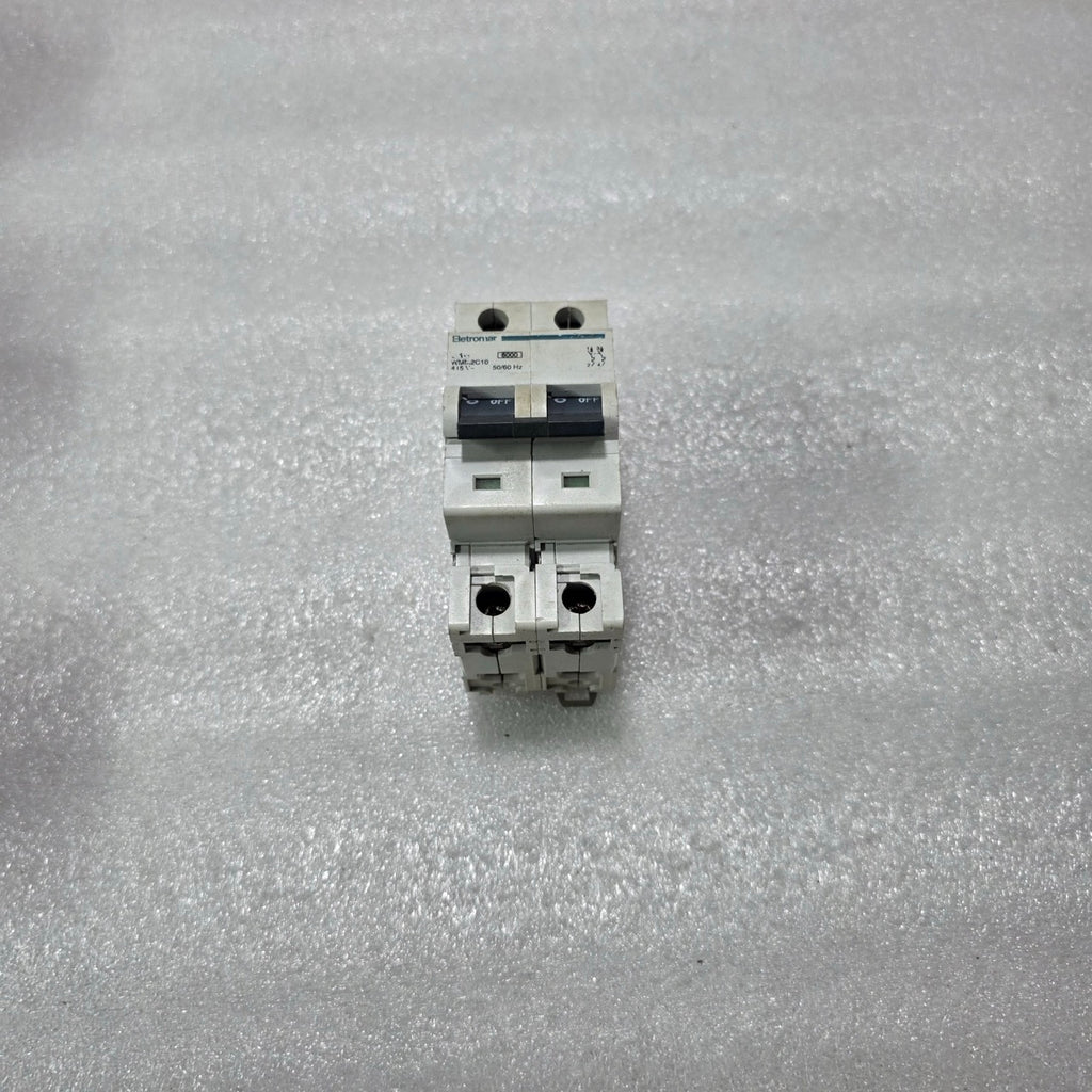 ELETROMAR WMN2C10 2P 10A TYPE C 6KA MCB MINIATURE CIRCUIT BREAKER