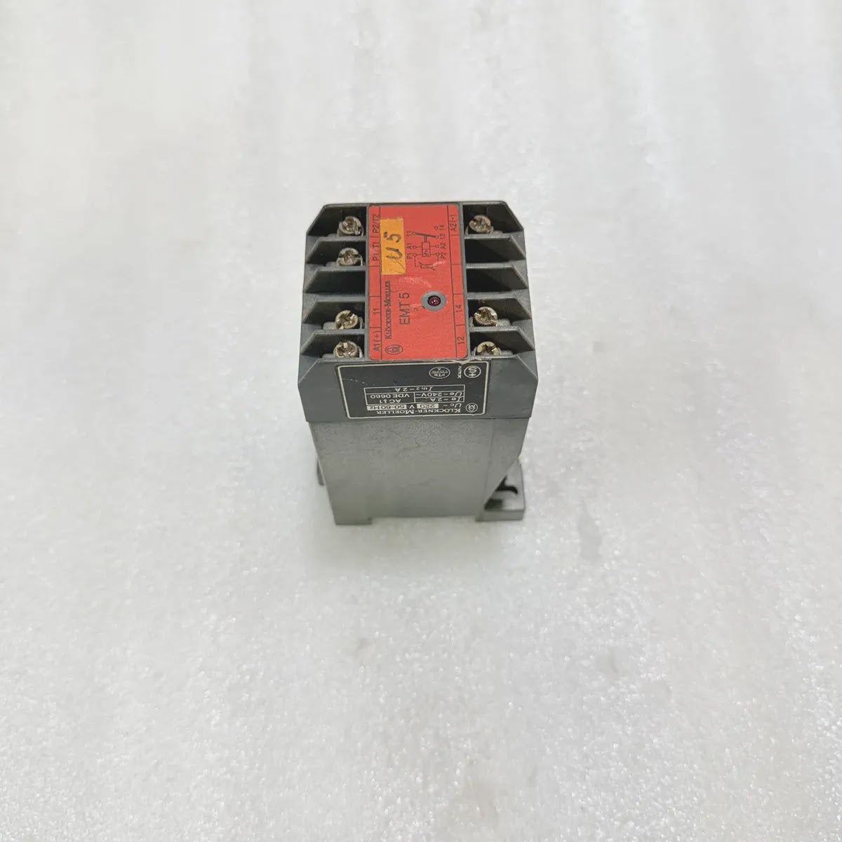 Klockner-Moeller EMT 5 Thermistor Motor Protection Relay Pre-Owned