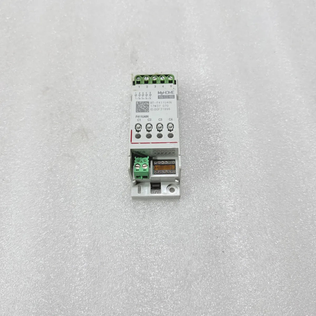Legrand Bticino BT-F411U4IN MyHOME SCS 4-Input Module 230V