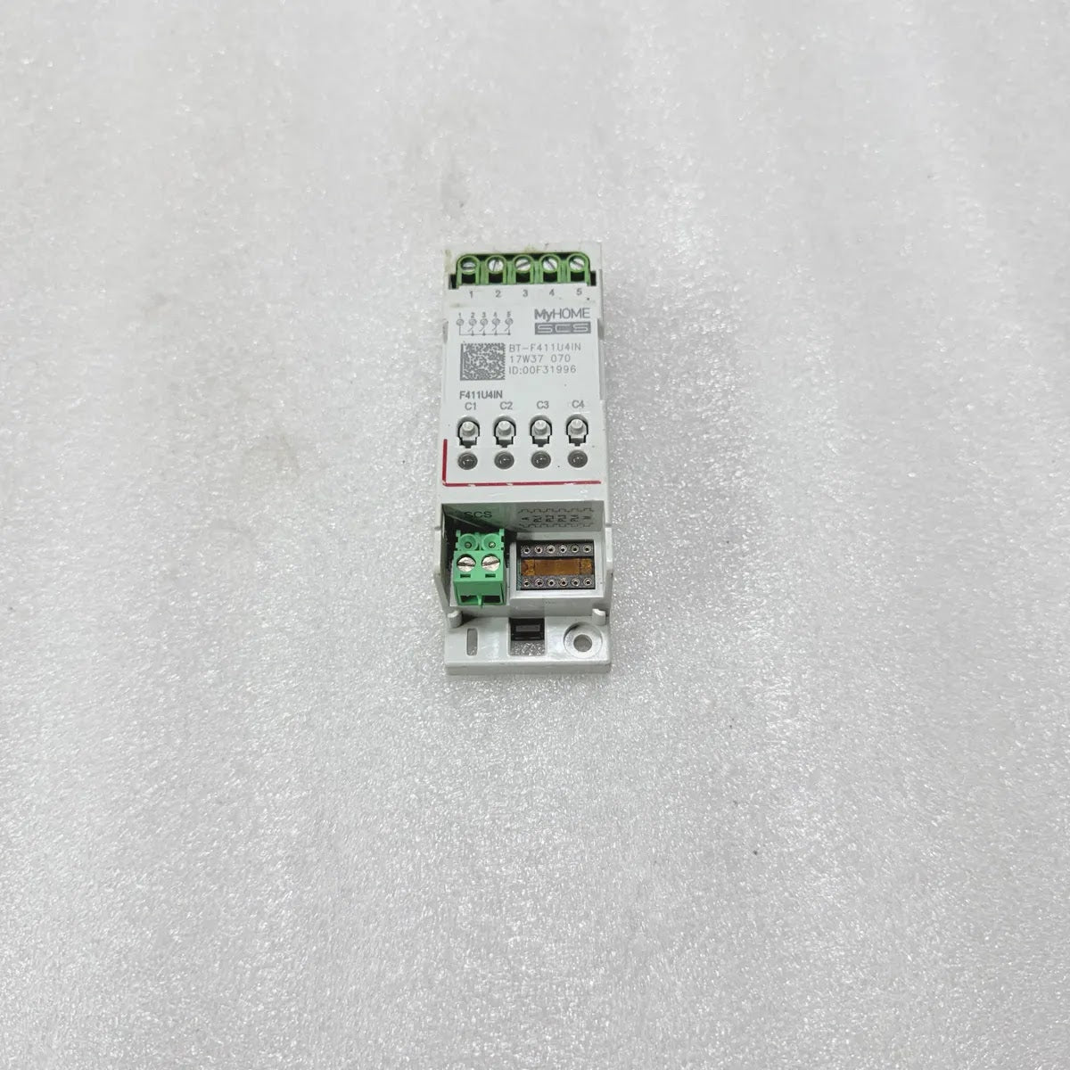 Legrand Bticino BT-F411U4IN MyHOME SCS 4-Input Module 230V