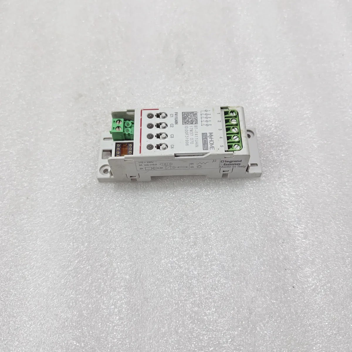 Legrand Bticino BT-F411U4IN MyHOME SCS 4-Input Module 230V