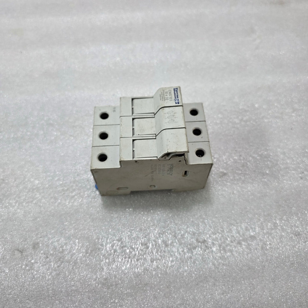 FERRAZ SHAWMUT MODULO R CMS103 3P 32A 690V 10X38MM DIN RAIL FUSE HOLDER