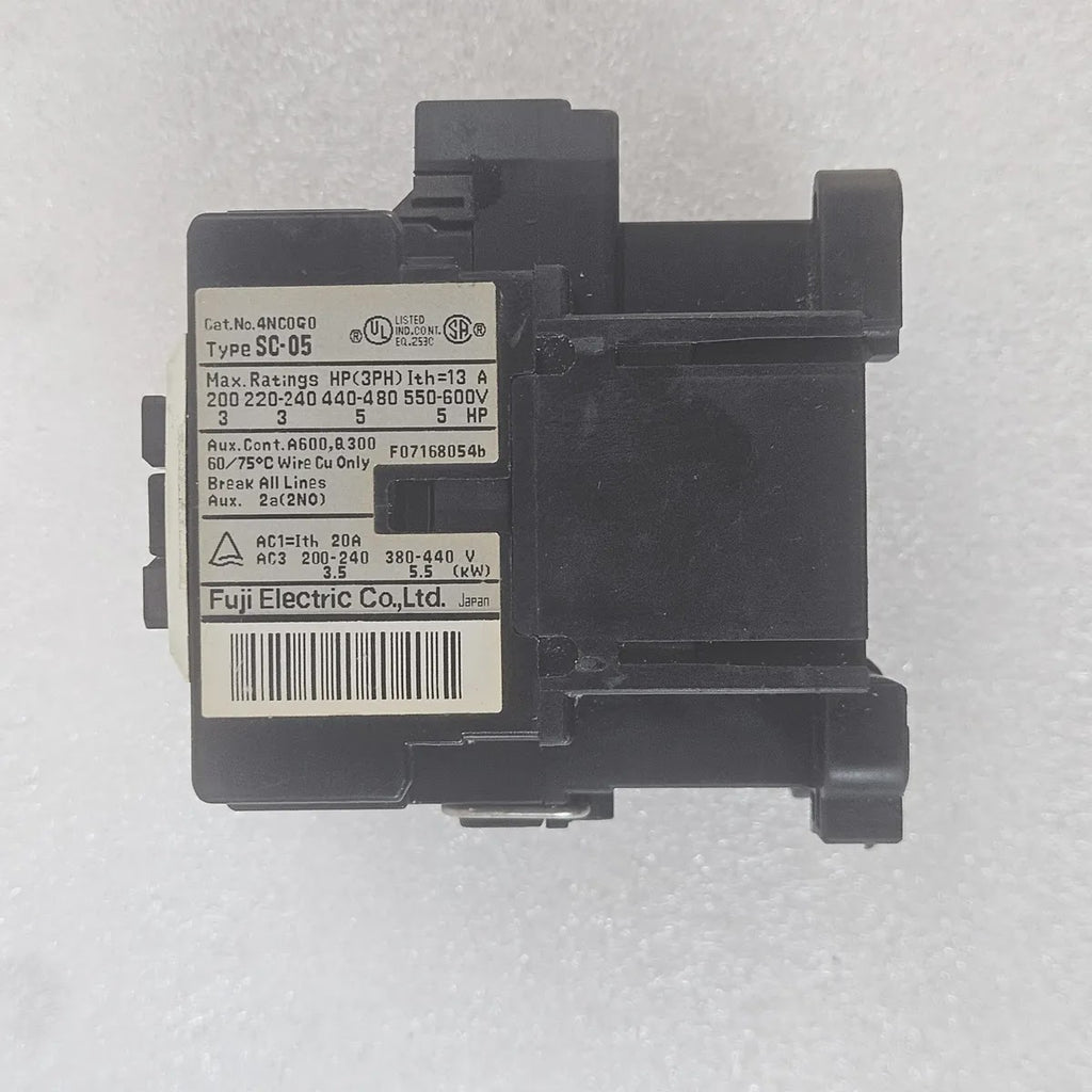 Fuji Electric SC-05 4NC0G0 Contactor 20A 100-110V Coil AC3