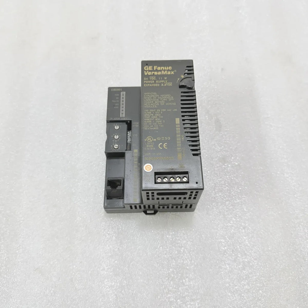 GE Fanuc IC200PWR002D VersaMax Power Supply 24VDC Pre-Owned