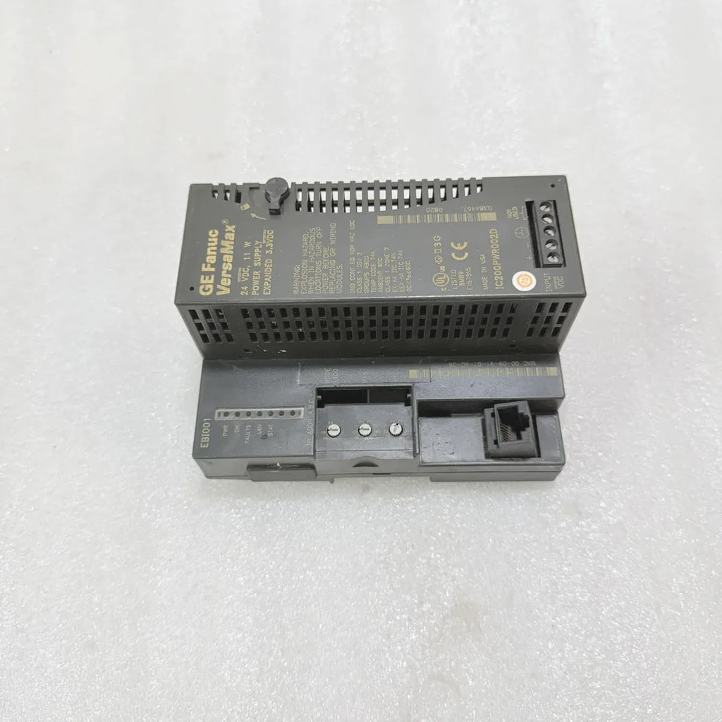 GE Fanuc IC200PWR002D VersaMax Power Supply 24VDC Pre-Owned