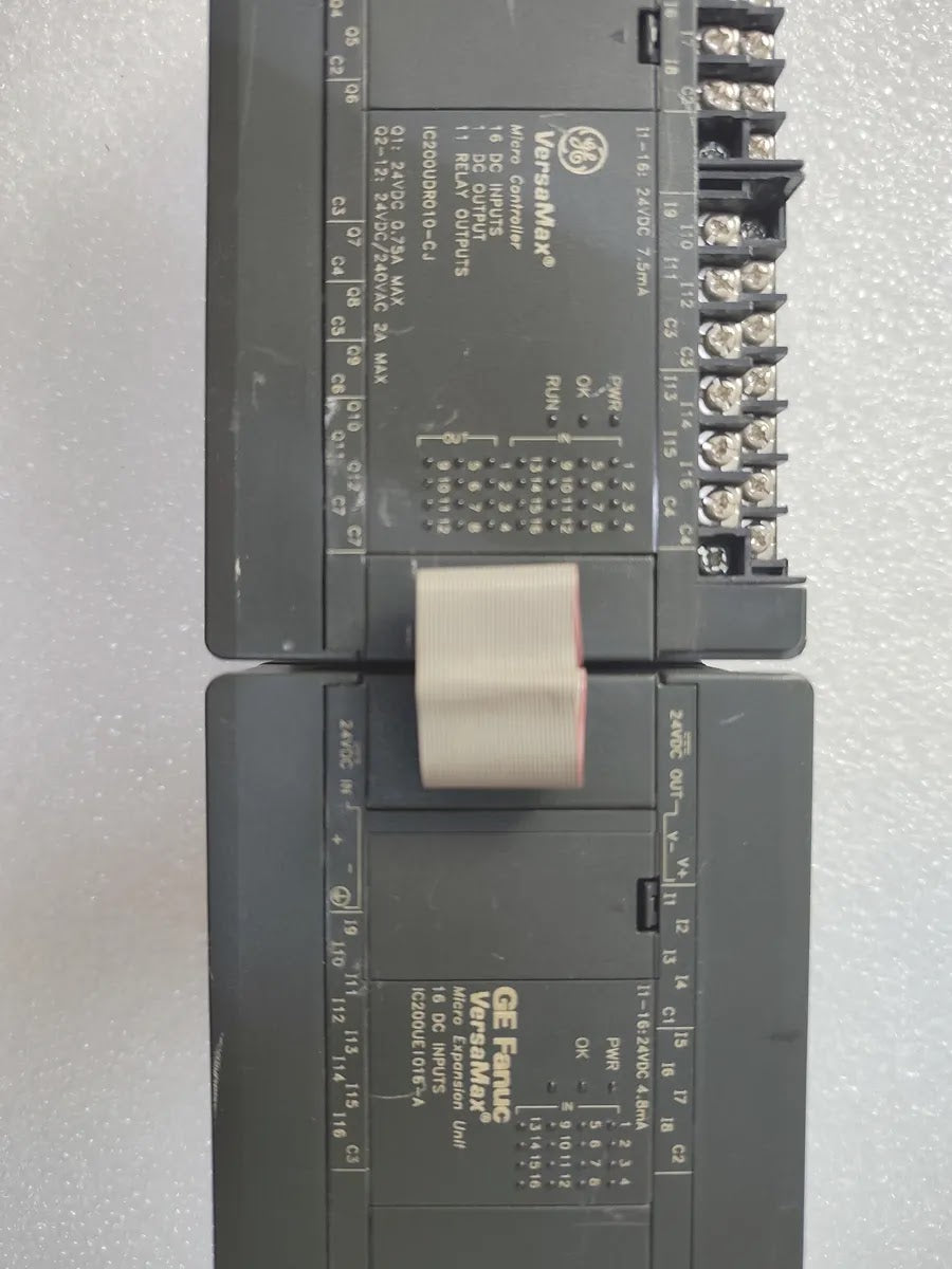 GE FANUC IC200UDR010-CJ VersaMax Micro PLC Controller 24VDC 28-Point