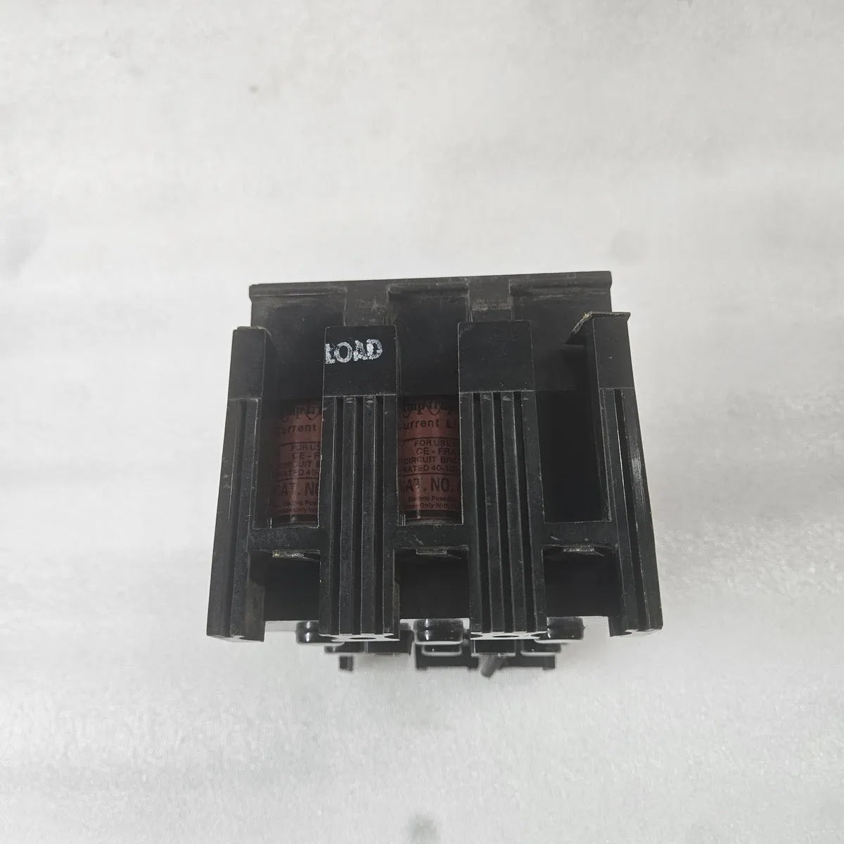Gould ITE CE3-B050 Fused Circuit Breaker 50A 600V 100kA 3P UV Release