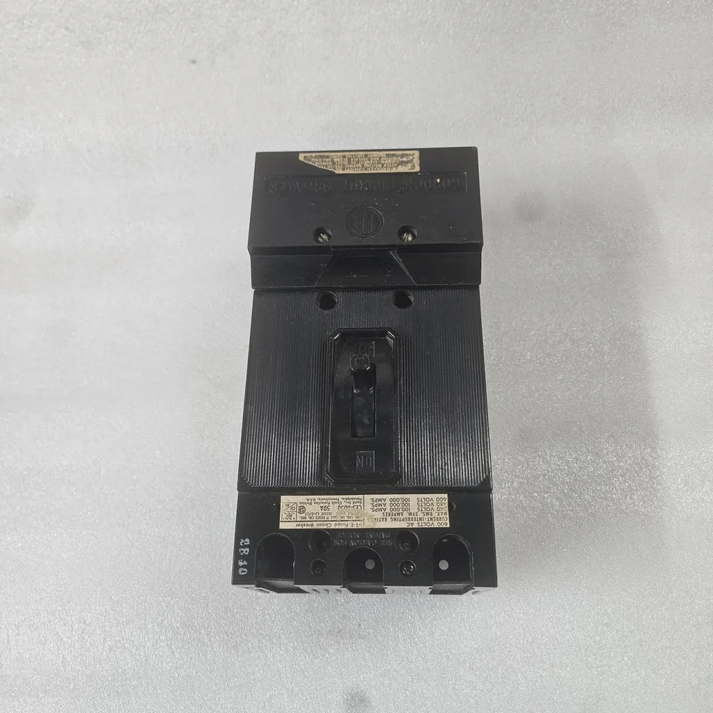 Gould ITE CE3-B050 Fused Circuit Breaker 50A 600V 100kA 3P UV Release