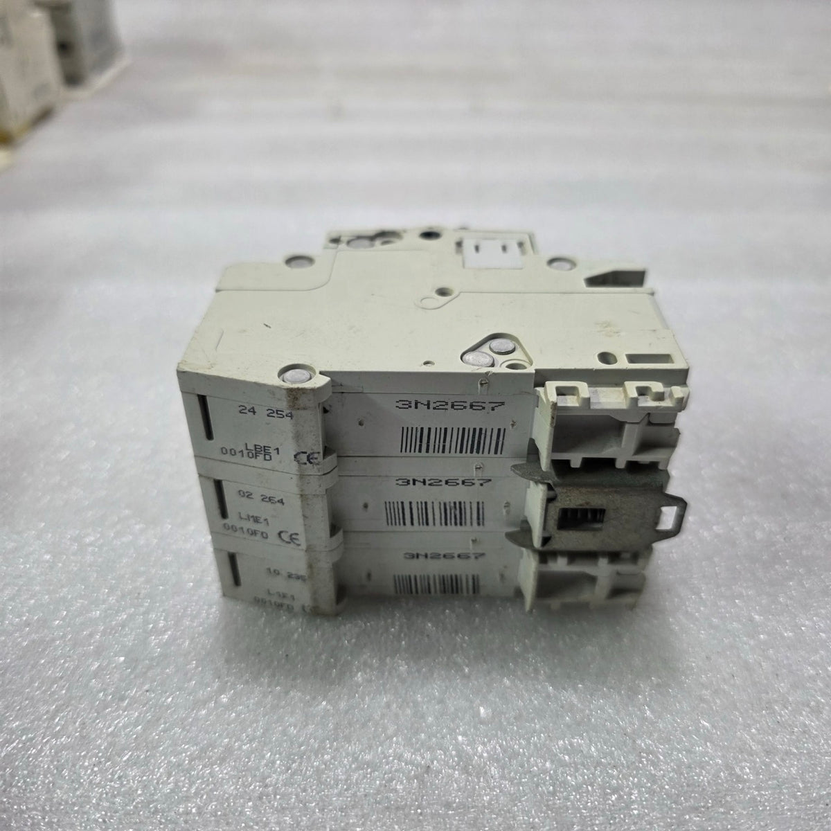 HAGER NC310N 3P 10A TYPE C 415V 10KA MCB MINIATURE CIRCUIT BREAKER