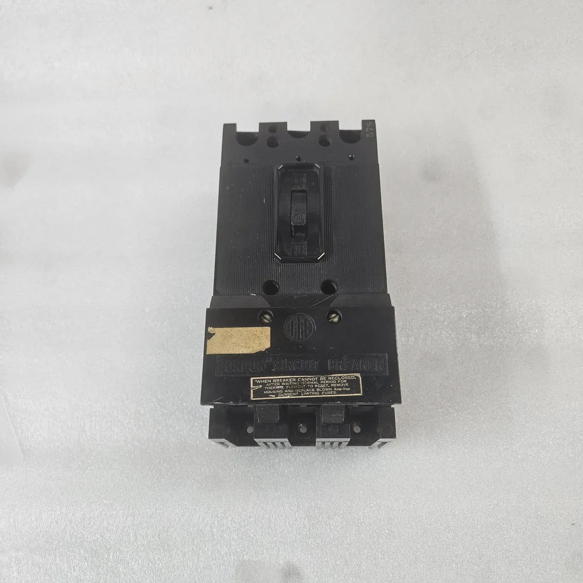 ITE CORDON CE3-M050 Circuit Breaker 50A 600VAC Frame CE Type ETM