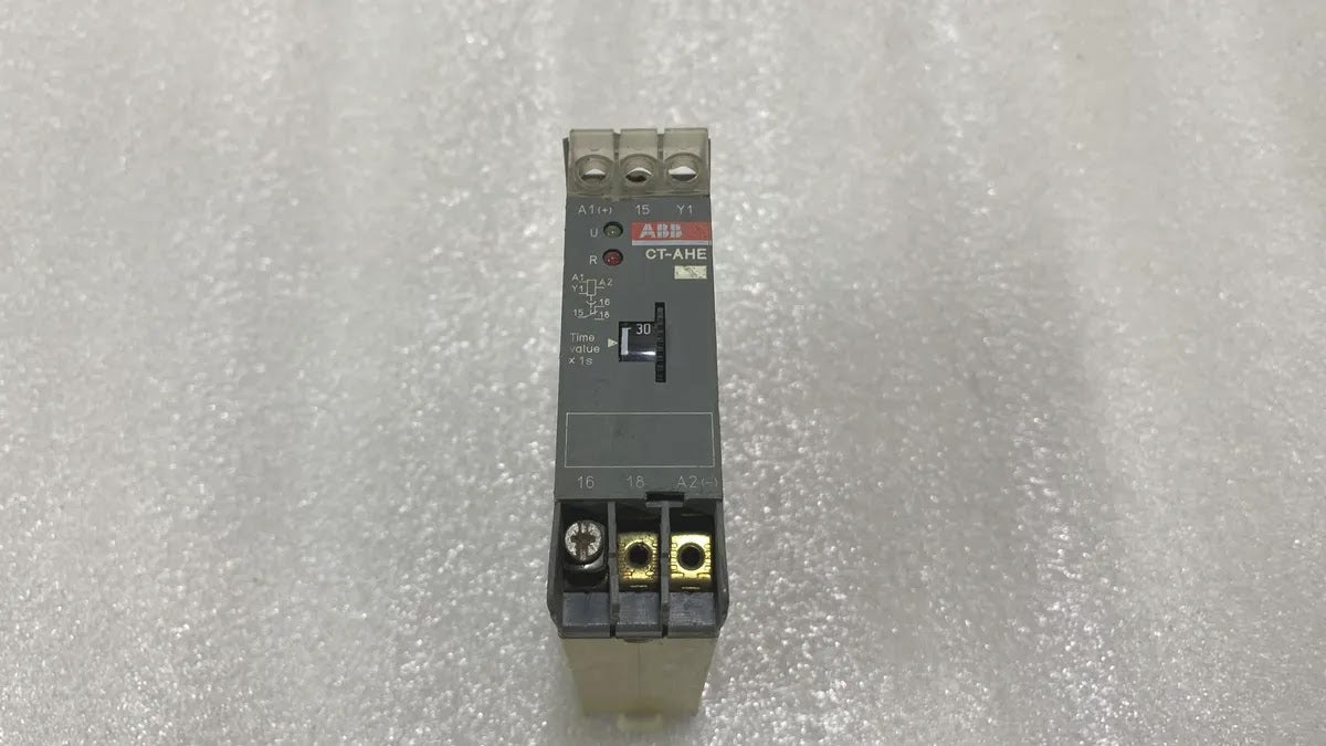 ABB CT-AHE Off Delay Time Relay 220-240V 0.3-30s 1C/O Pre-Owned