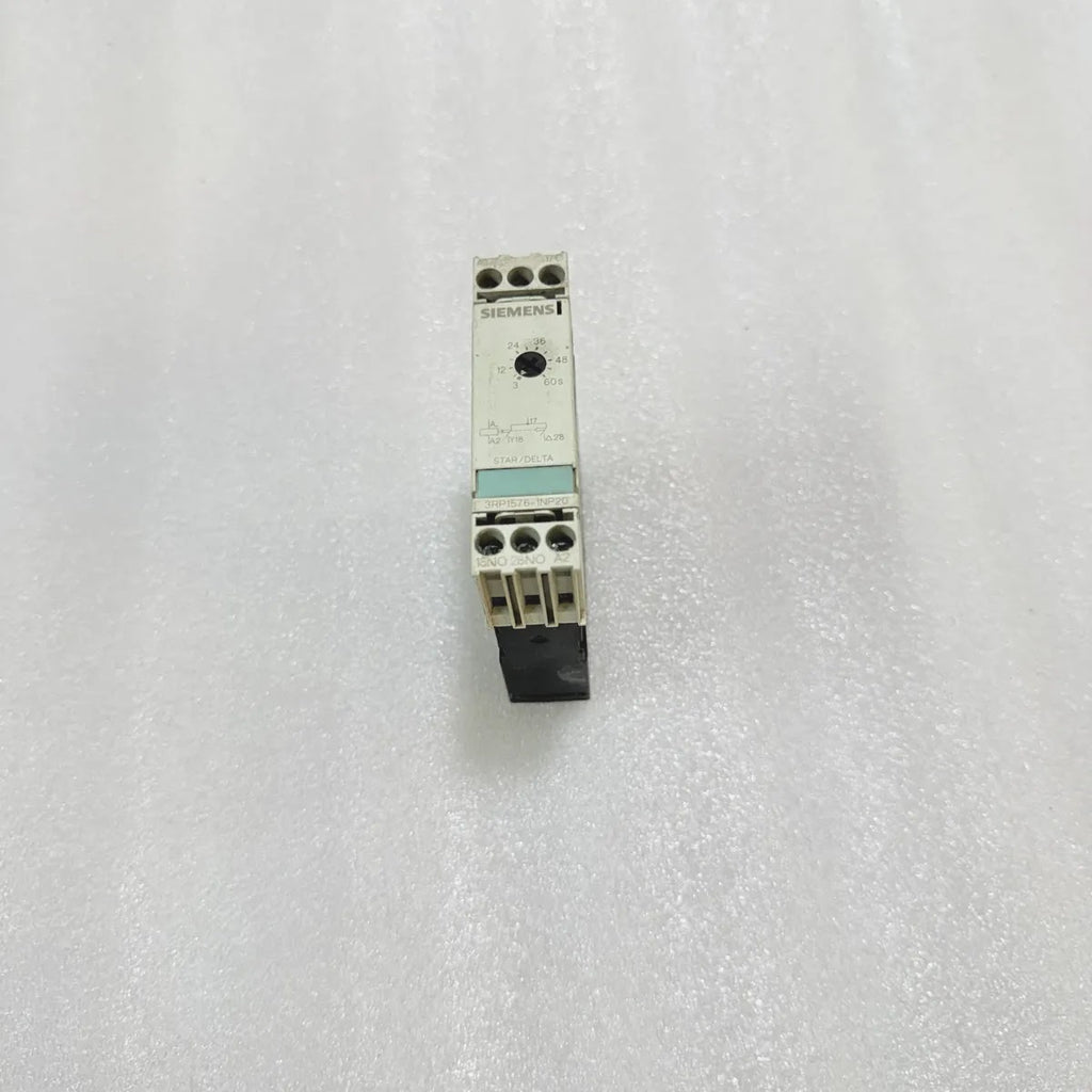Siemens 3RP1576-1NP20 Star/Delta Timing Relay 3-60s Pre-Owned