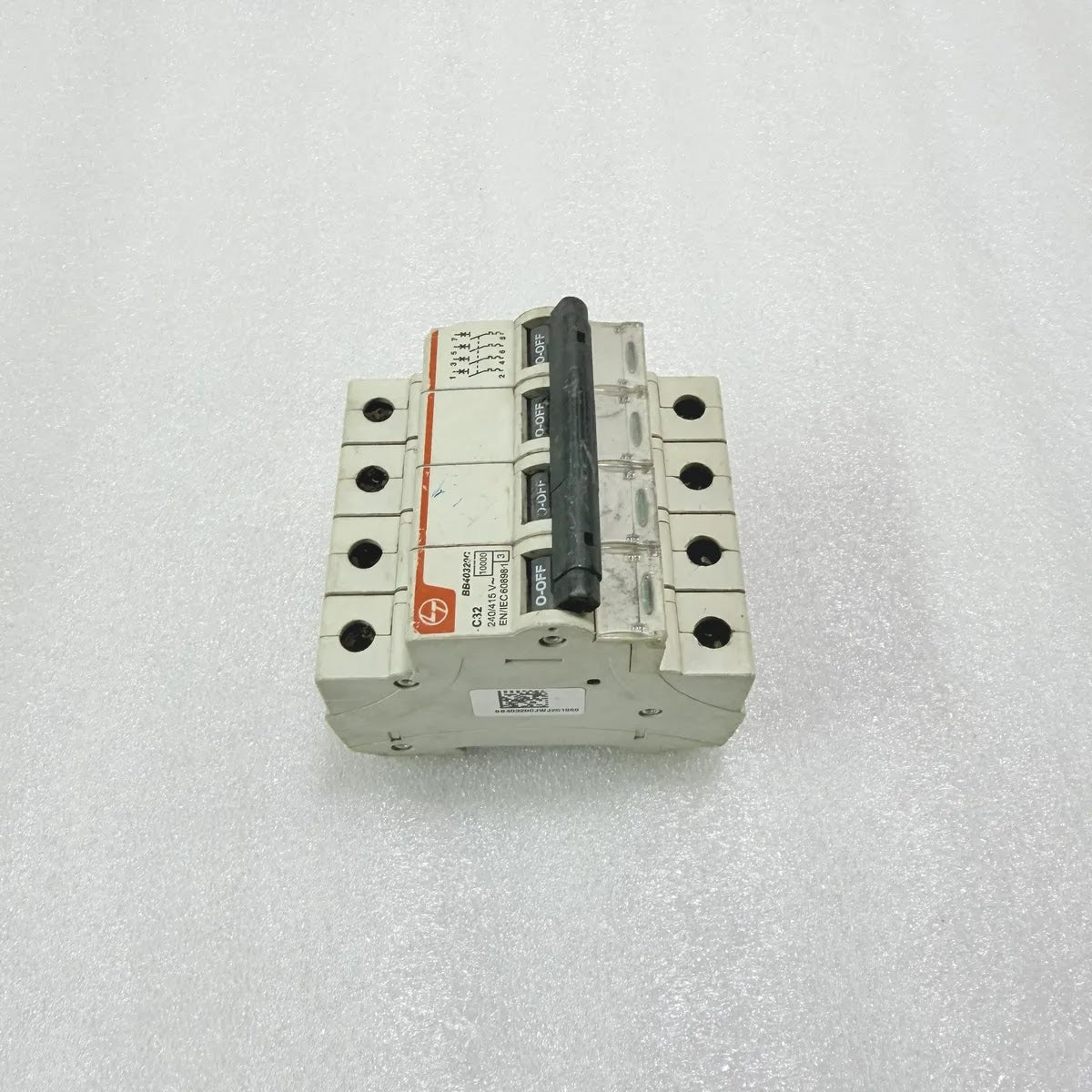L&T BB40320C 4-Pole MCB C32 240/415V 10000A EN/IEC60898-1 Pre-Owned