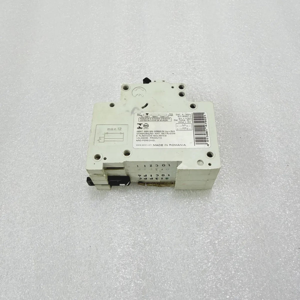 Eaton bFAZ4-C10/2 MCB 10A 2-Pole Curve C IEC 60947-2 Pre-Owned