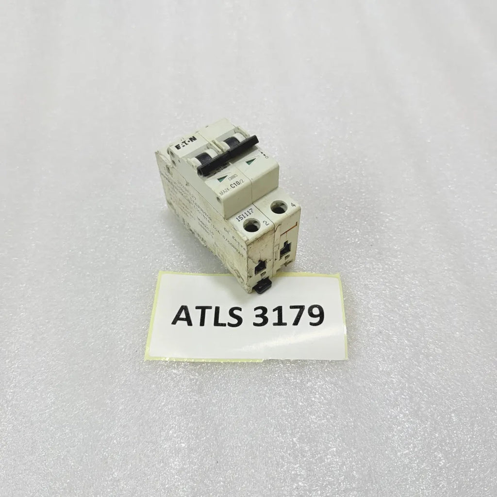 Eaton bFAZ4-C10/2 MCB 10A 2-Pole Curve C IEC 60947-2 Pre-Owned
