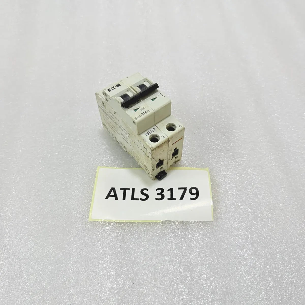 Eaton bFAZ4-C10/2 MCB 10A 2-Pole Curve C IEC 60947-2 Pre-Owned