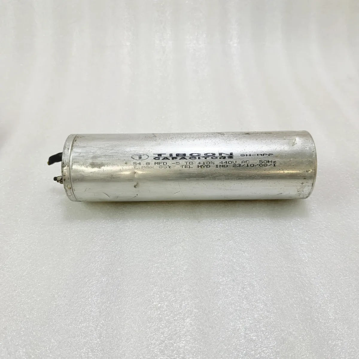 Tibcon SH-MPP Capacitor 54.8 MFD 440V AC 50Hz Pre-Owned