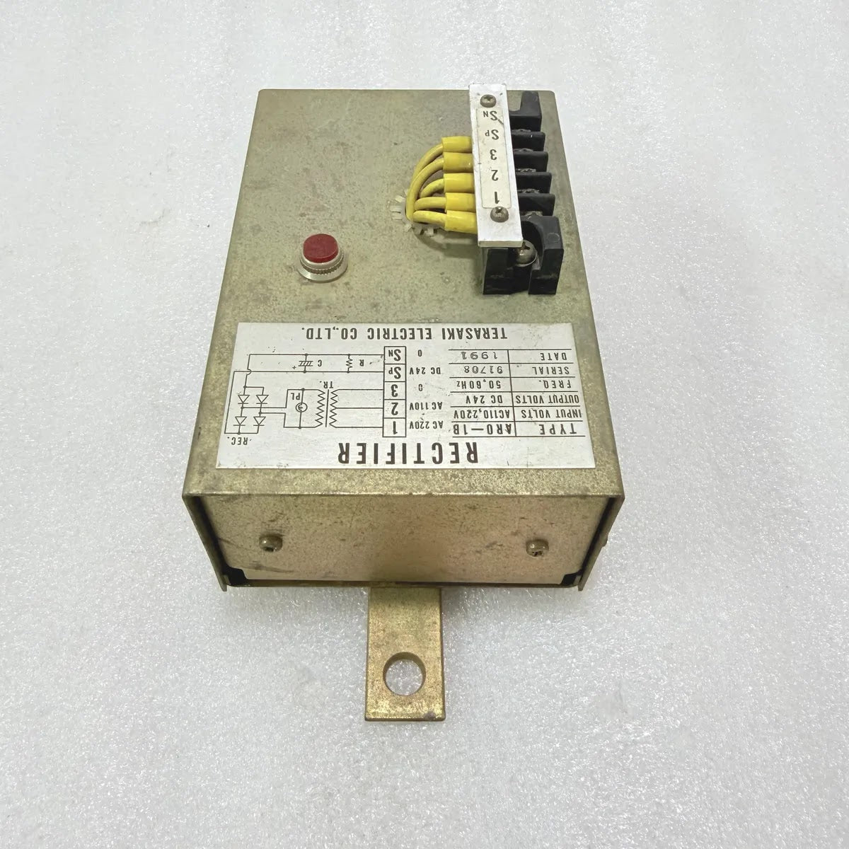 Terasaki Electric ARO-1B Rectifier AC110/220V Input DC 24V Output