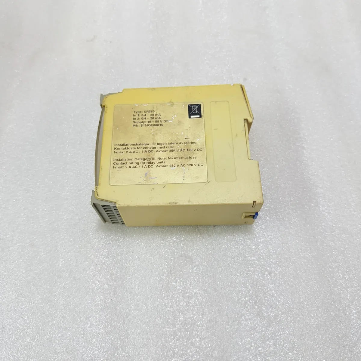 Inor SR560 Signal Conditioner 0/4-20mA 19-55V DC 51MOE00015