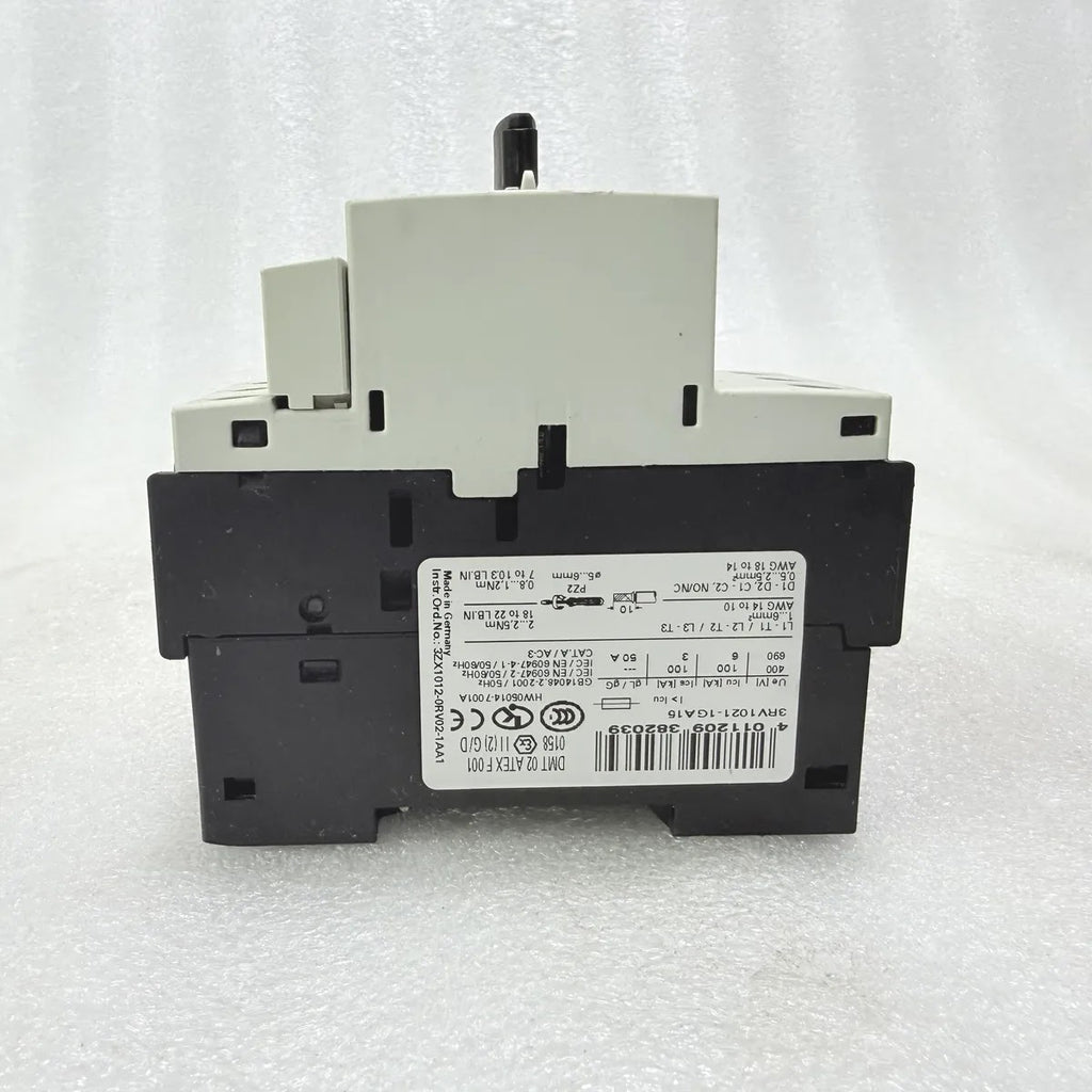 Siemens 3RV1021-1GA15 Motor Circuit Breaker 4-6.3A 690V 100kA