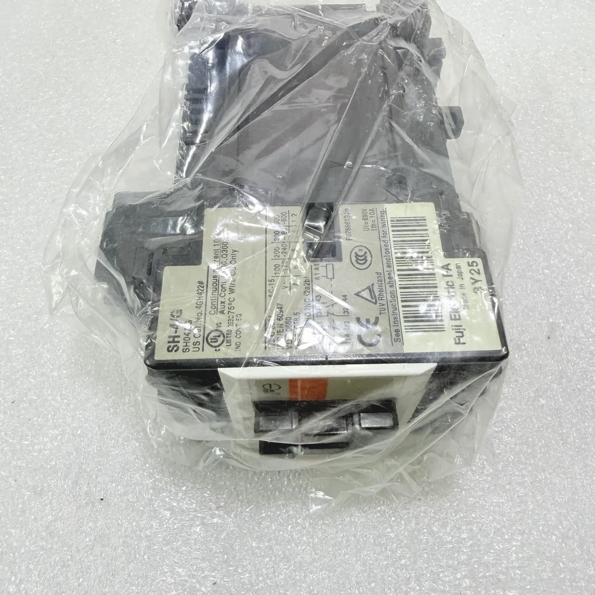 Fuji Electric SH-4/G SH04AG Auxiliary Contactor DC 24V 10A