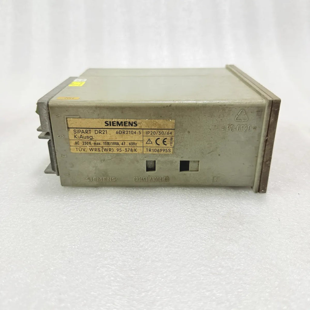 Siemens SIPART DR21 6DR2104-5 Process Controller 230V 15W IP20