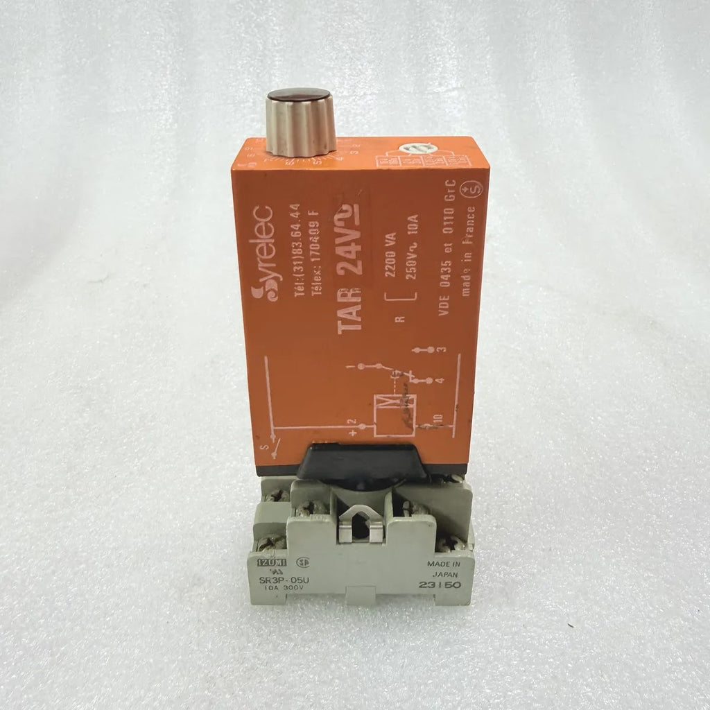 Syrelec TAR 24V Timing Relay 2200VA 250V 10A Izumi SR3P-05U