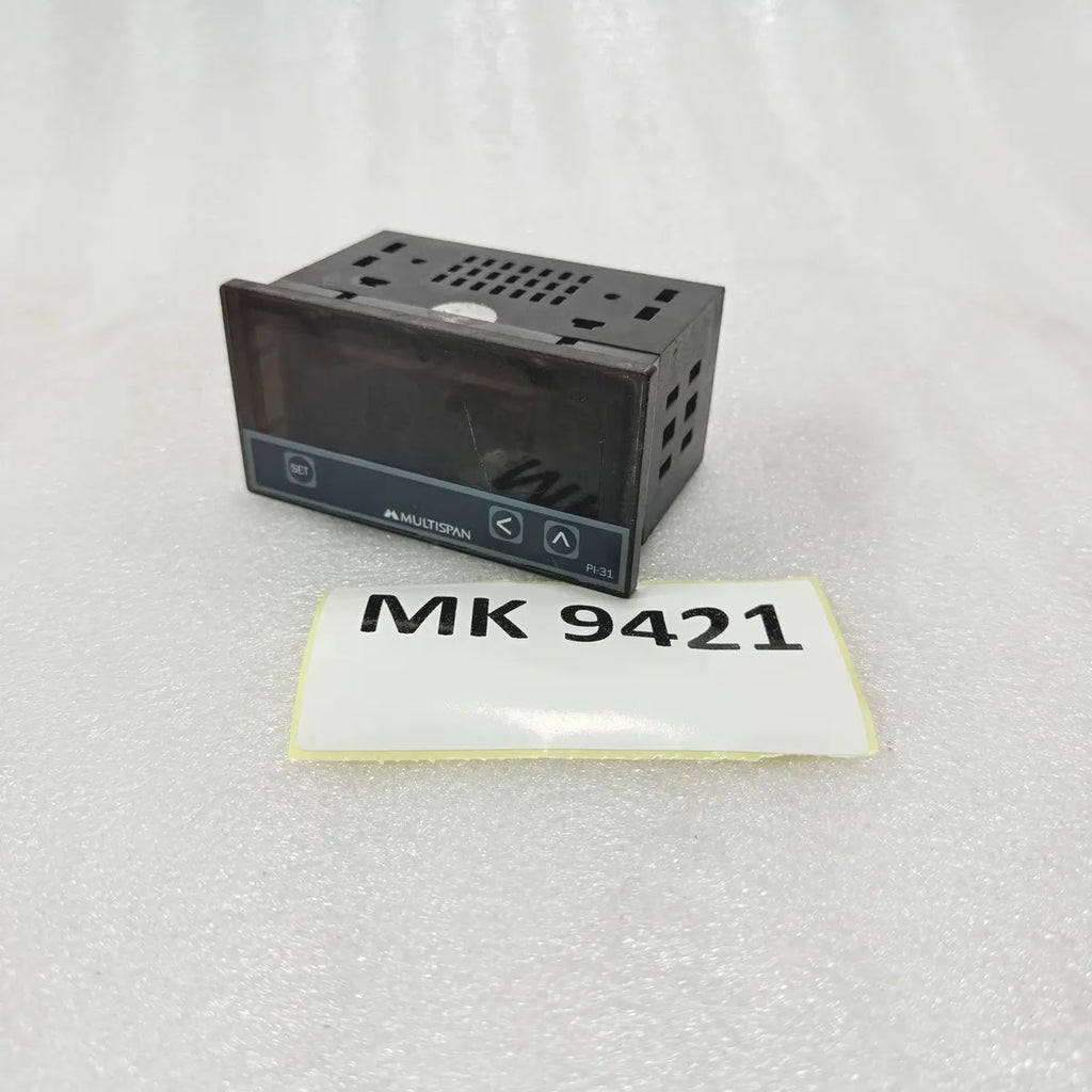 Multispan PI-31 Digital Panel Indicator 230V AC 4-20mA DC