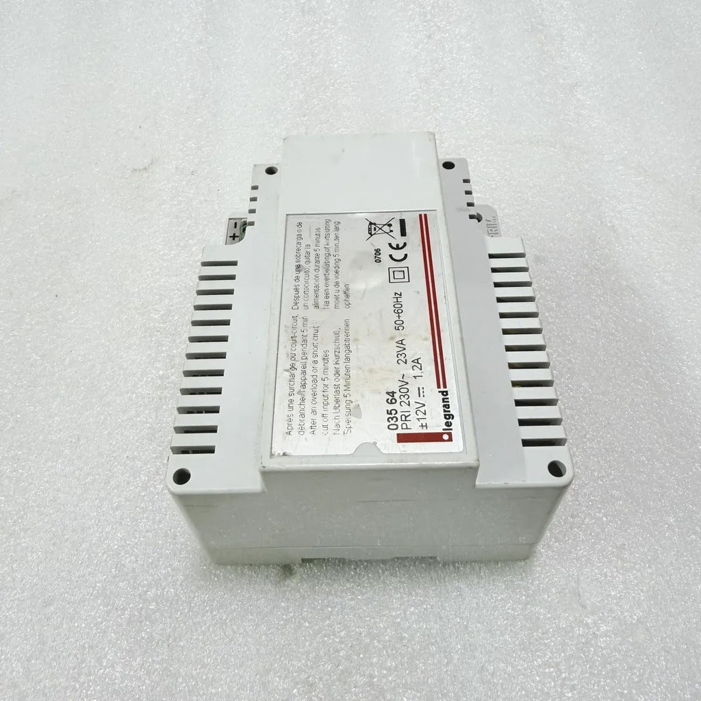 Legrand 035 64 DIN Rail Transformer 230V 23VA ±12V 1.2A