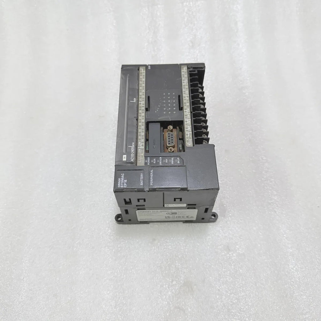Omron CP1E-N40DR-A Sysmac PLC 100-240V AC Programmable Controller Pre-Owned