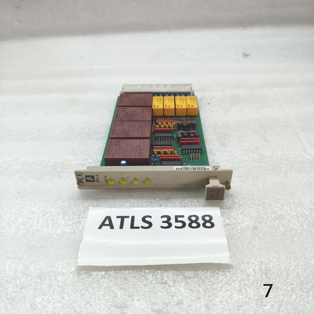 PEPPERL+FUCHS EG4-R 4-CHANNEL RELAY OUTPUT MODULE ATEX PTB 00 ATEX 2210 Ex ia