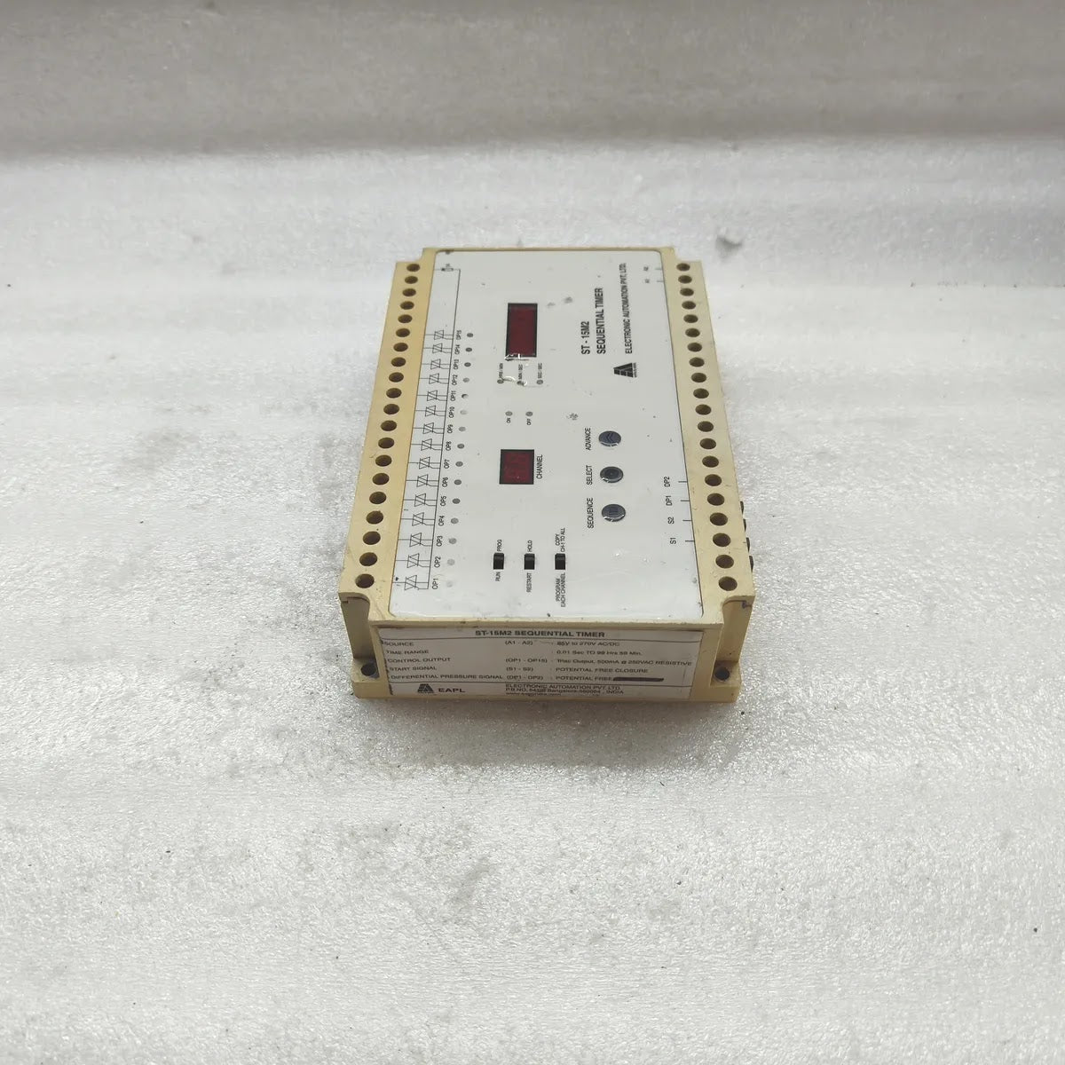 EAPL ST-15M2 Sequential Timer 85V-270V AC/DC 15 Channel Triac Output 500mA