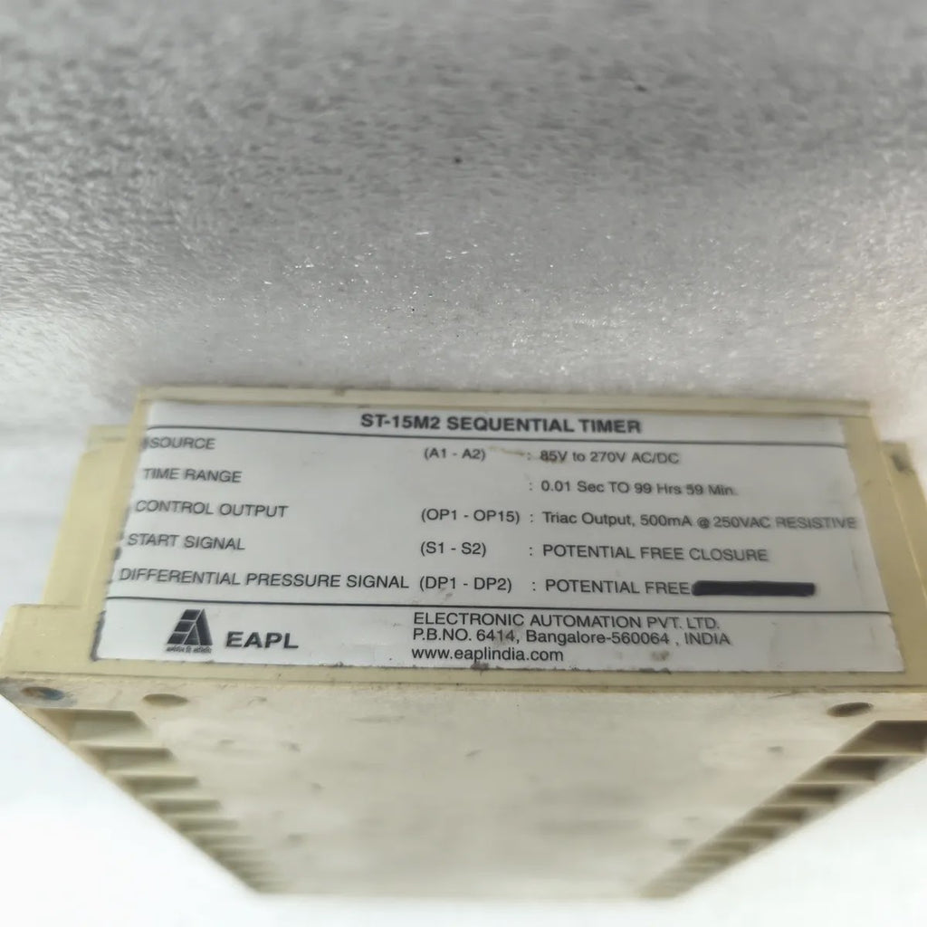 EAPL ST-15M2 Sequential Timer 85V-270V AC/DC 15 Channel Triac Output 500mA