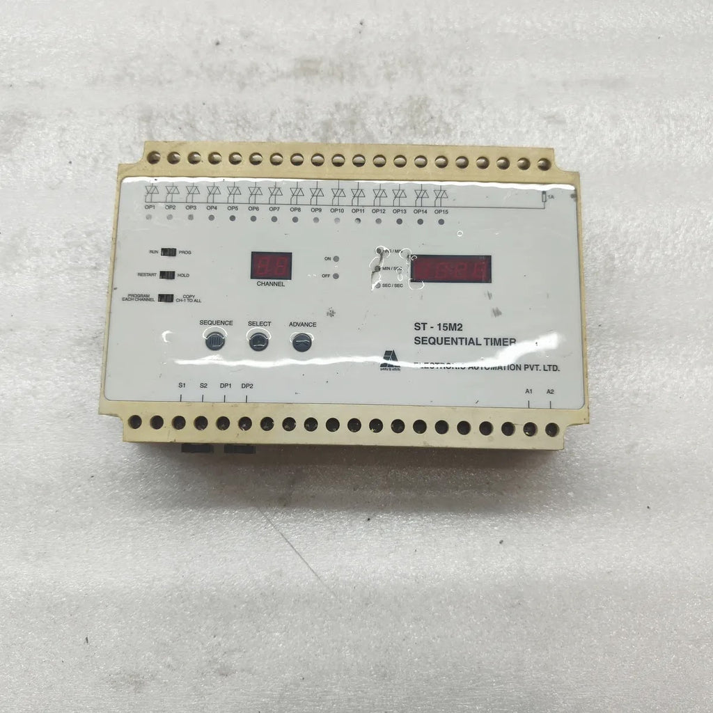 EAPL ST-15M2 Sequential Timer 85V-270V AC/DC 15 Channel Triac Output 500mA