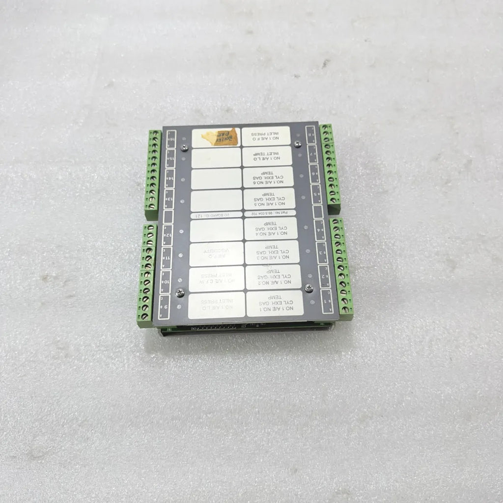 Terasaki 98.6.034.702 I/O Board ID 121 Marine Engine Monitoring Rev 1A