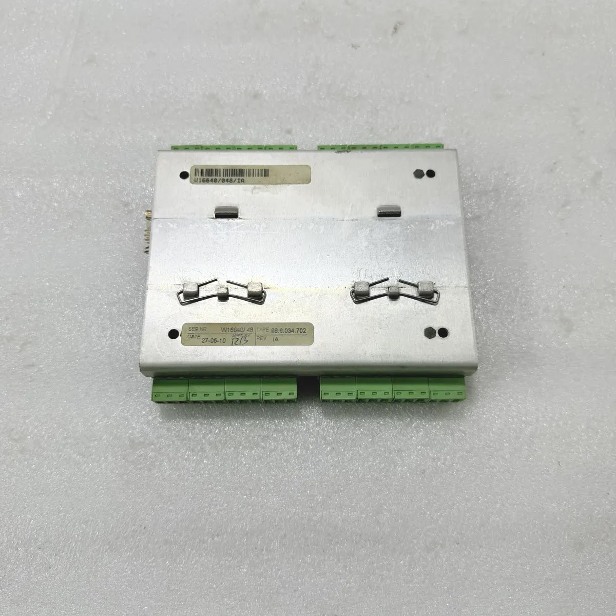 Terasaki 98.6.034.702 I/O Board ID 121 Marine Engine Monitoring Rev 1A