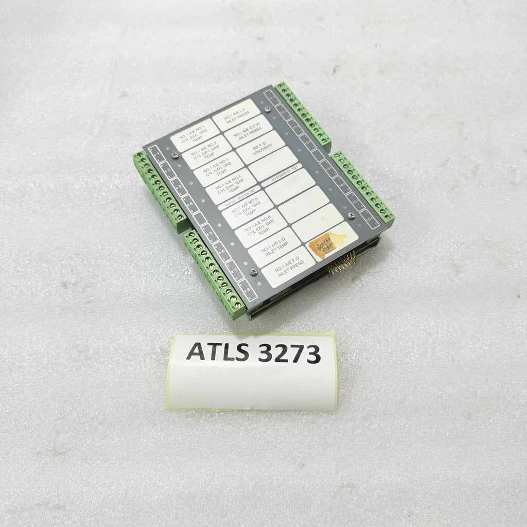 Terasaki 98.6.034.702 I/O Board ID 121 Marine Engine Monitoring Rev 1A