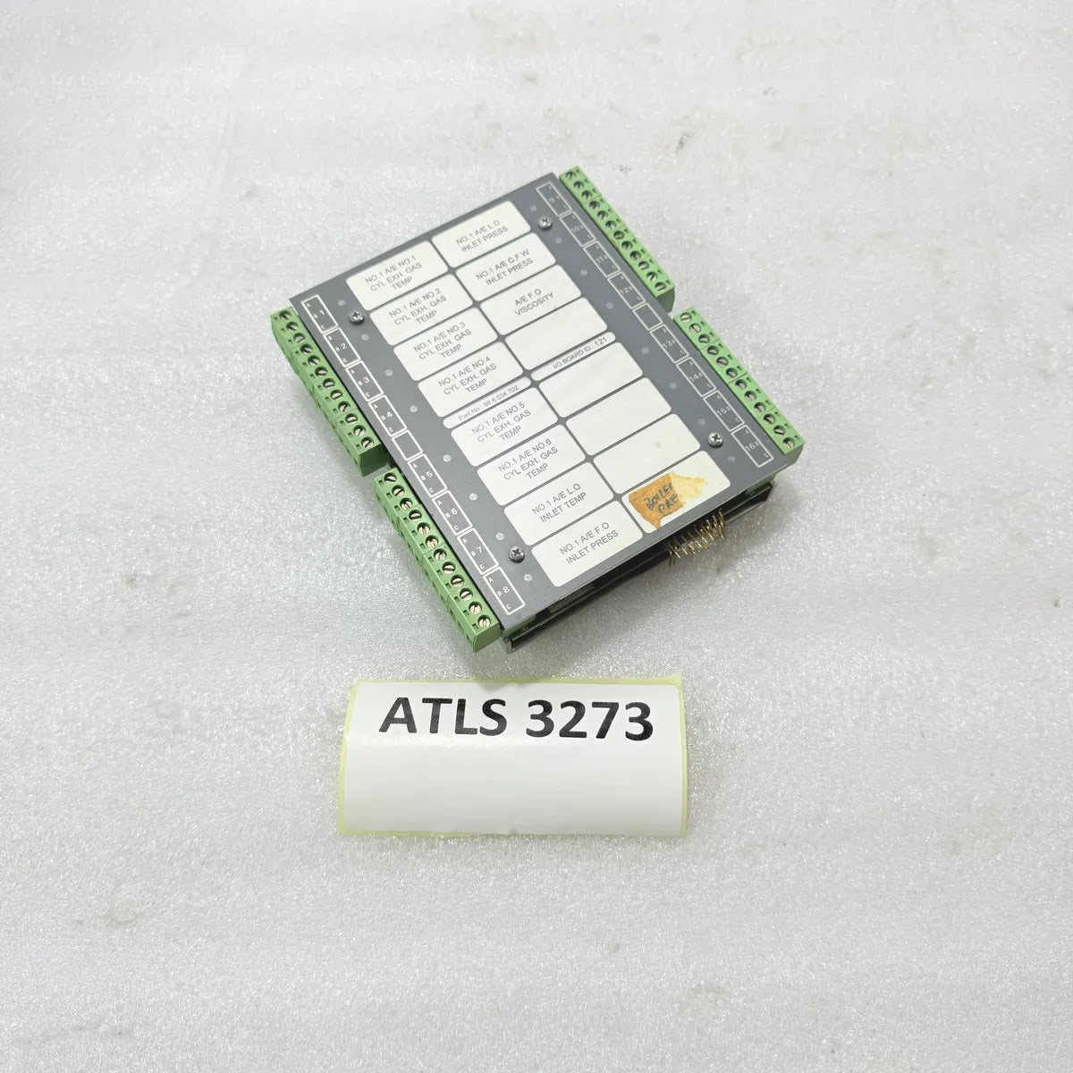 Terasaki 98.6.034.702 I/O Board ID 121 Marine Engine Monitoring Rev 1A