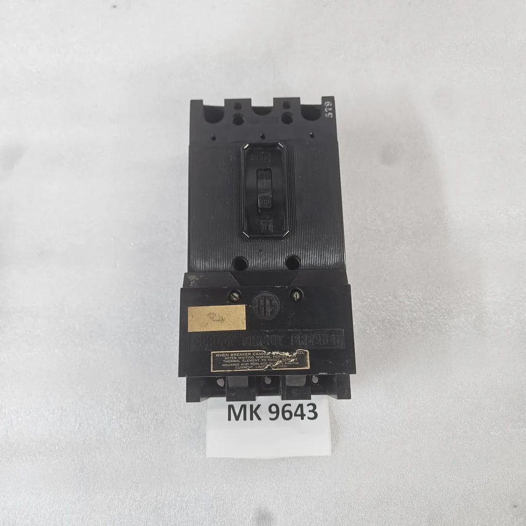 ITE CE3M100 Cordon Circuit Breaker 600V 100A 3-Pole ETM