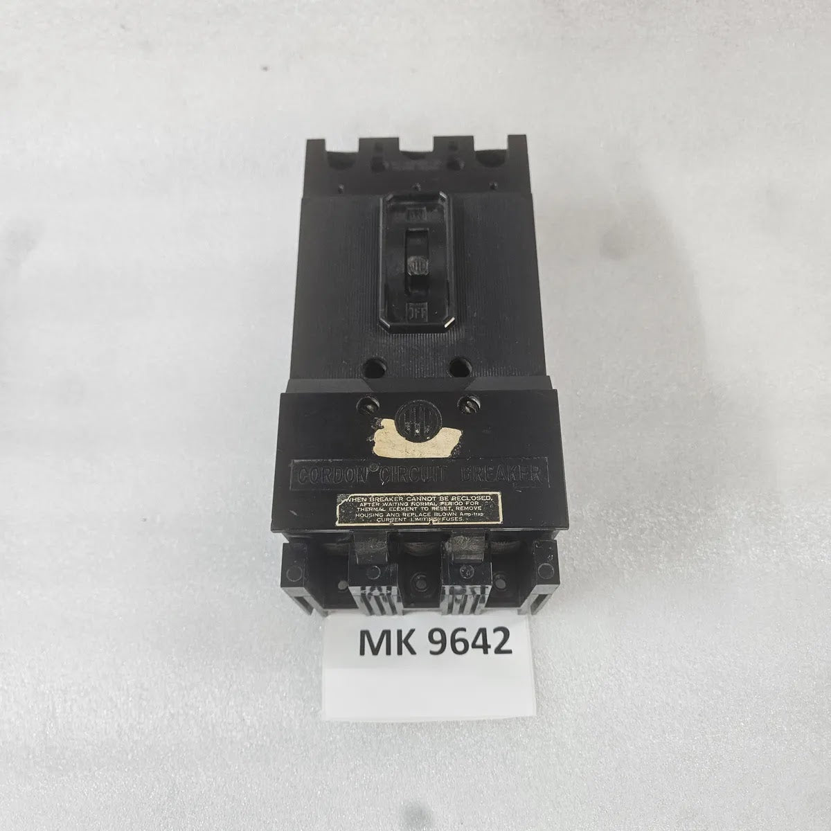ITE Cordon CE3-M070 ETM Molded Case Breaker 70A 600VAC 3P