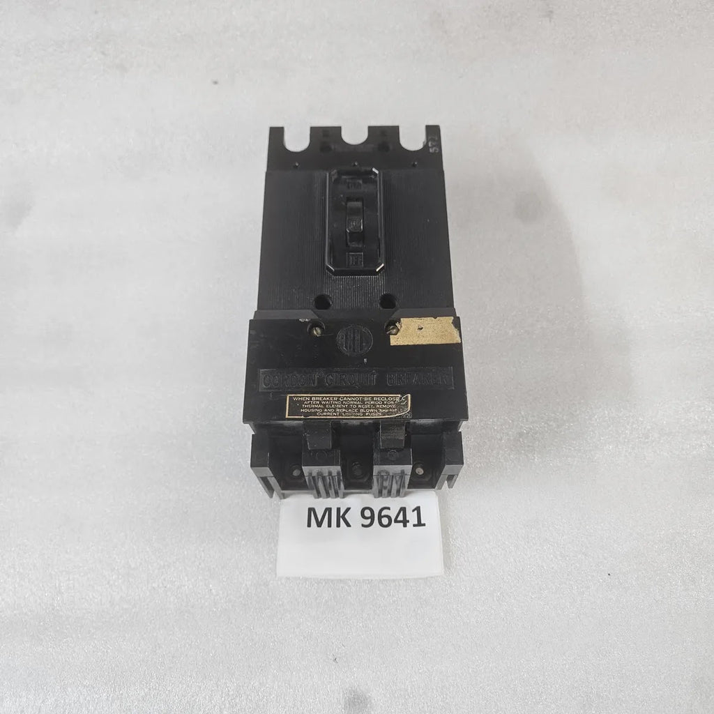 ITE CORDON CE3-M070 Circuit Breaker 600V AC 70A 3-Pole 100kA