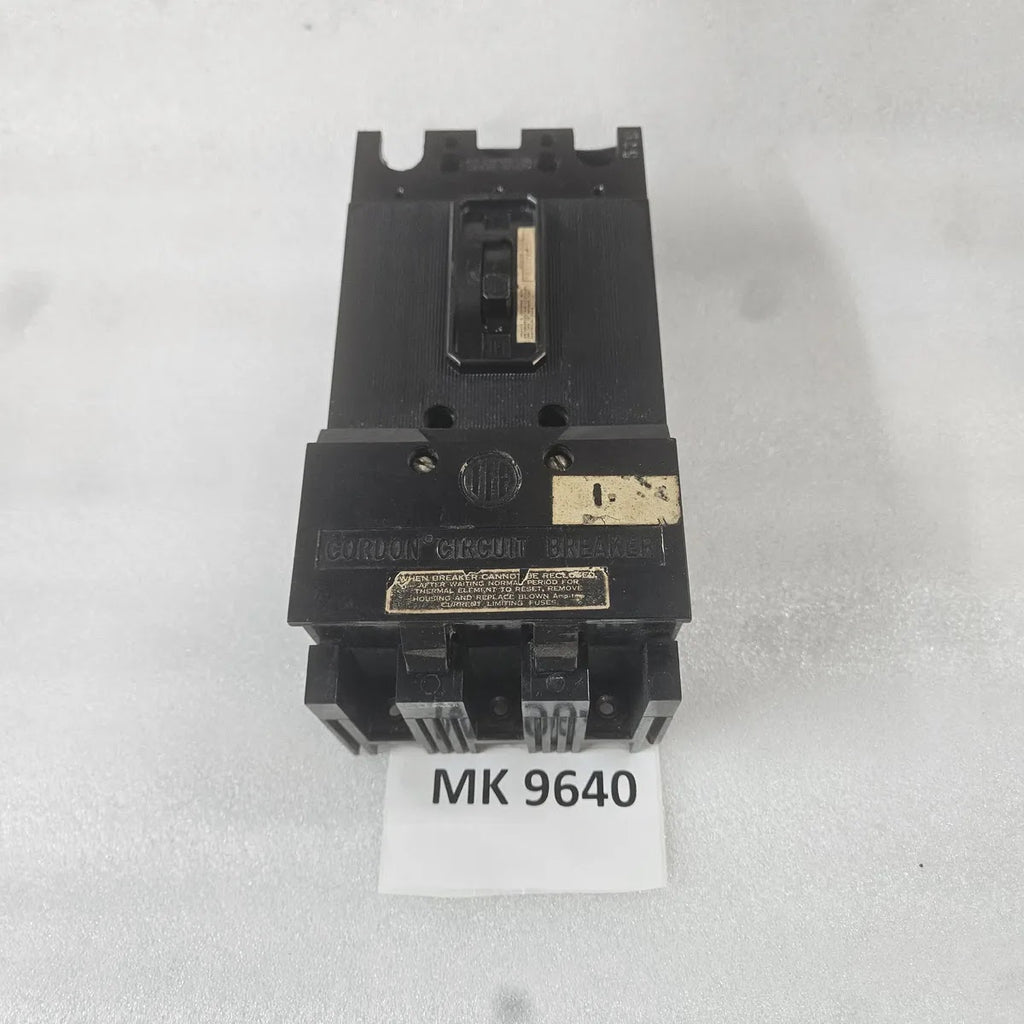 ITE IMPERIAL GORDON Circuit Breaker UOIEEORS WITH UNDERVOLTAGE ACCESSORY 120V