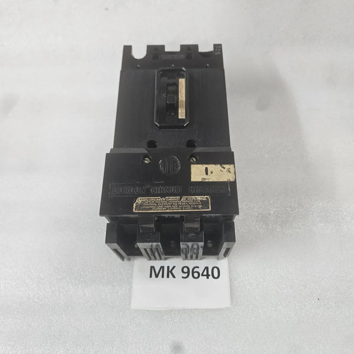 ITE IMPERIAL GORDON Circuit Breaker UOIEEORS WITH UNDERVOLTAGE ACCESSORY 120V