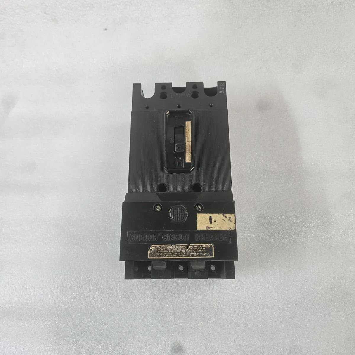 ITE IMPERIAL GORDON Circuit Breaker UOIEEORS WITH UNDERVOLTAGE ACCESSORY 120V