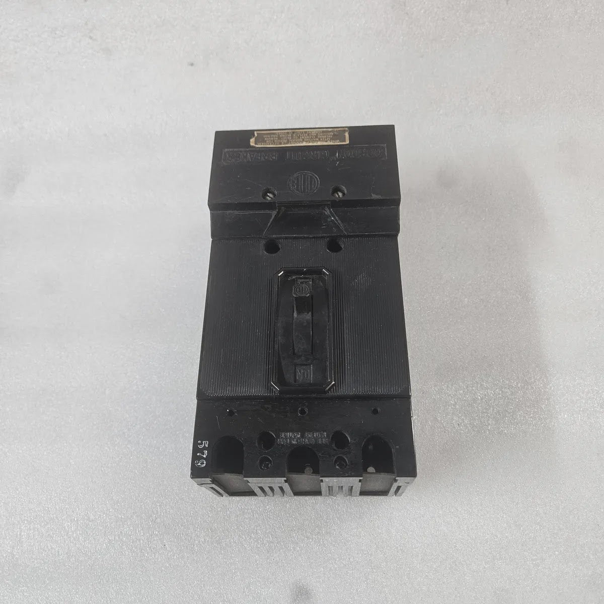 ITE Imperial Cordon Type ETM Frame CE Circuit Breaker 600V AC 3-Pole