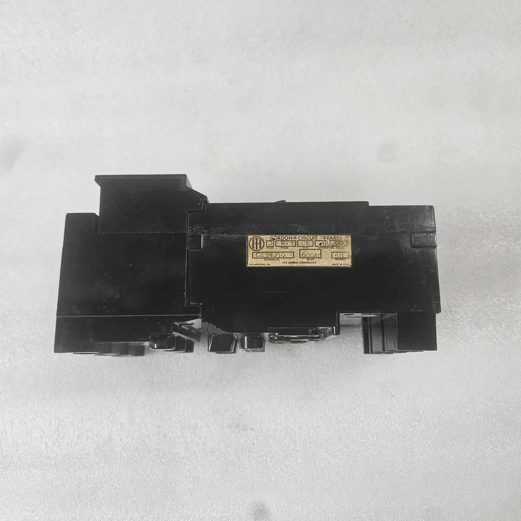 ITE Gordon CE3M050 Molded Case Breaker 3 Pole ETM 600VAC 50 Amp