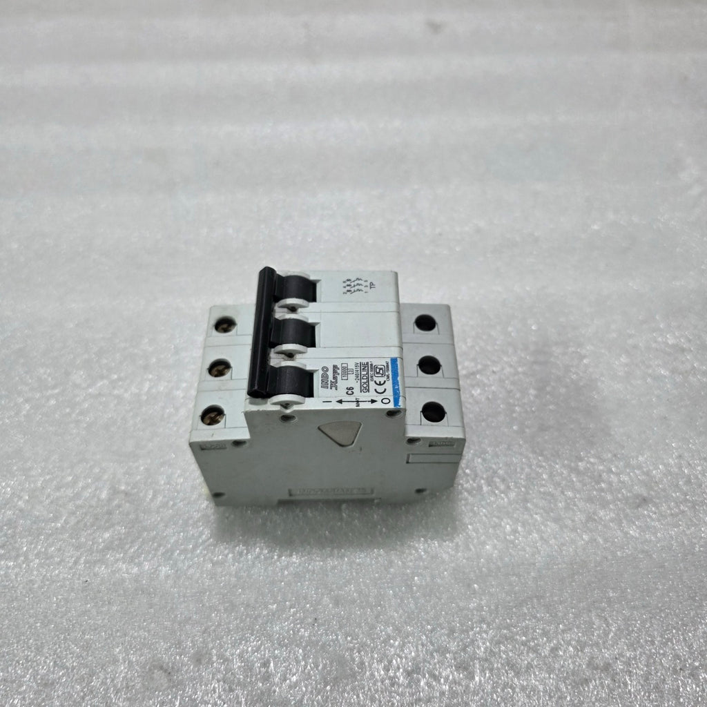 KOPP GOLDLINE C6 3P 6A TYPE C 240/415V 10KA MCB MINIATURE CIRCUIT BREAKER