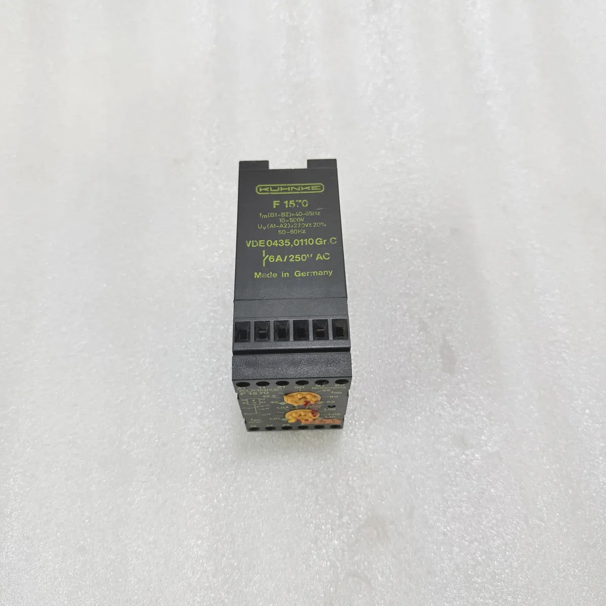 Kuhnke F1570 Frequency Monitoring Relay 6A 250V Pre-Owned
